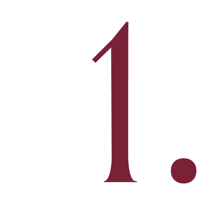 The Number 1 Icon